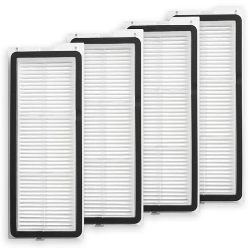 (4�Z�b�g) �����p�􂦂�HEPA�t�B���^�[�BRoborock QRevo S�AQRevo Pro�AQRevo Plus�AQrevo MaxV�AQrevo Curv Qrevo Edge�AS5A���{�b�g�|���@�A�������t�B���^�[�A�N�Z�T���[�L�b�g�ɑΉ��B