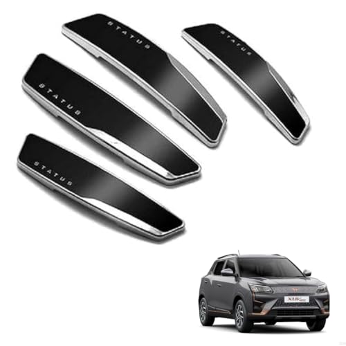 Image of Autokaar Status Car Door Edge Guard Scratch Protector Black Universal for Mahindra Thar /Scorpio /XUV 700 /XUV 300 /XUV 400 /Bolero /Marazzo /XUV 500