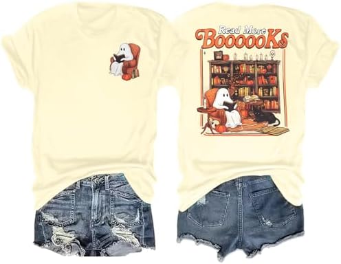 Halloween Teacher Shirts Women Spoo...