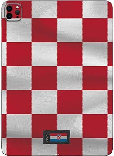 Skinit Decal Tablet Skin Compatible with iPad Pro 12.9in (2020) Originally Designed Croatia Soccer Flag Design