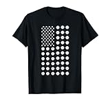 Drapeau américain Donut Food USA Patriotisme Patriot Soldier T-Shirt