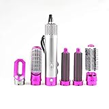 ionenaustauscher ★starke Leistung und weniger Rauschen, einfach in Ihrem Stil zu sperren. schnell trocknen.5 in 1 austauschbarer Heißluftbürste,