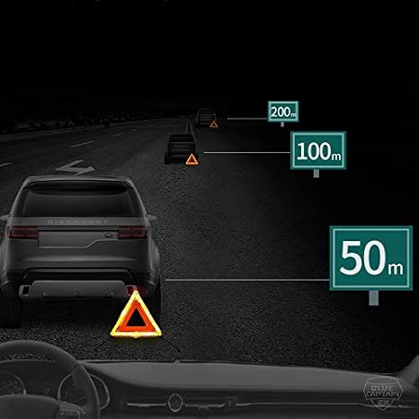 Fasmov 3 Pack Emergency Warning Triangle Kit, High Visibility Reflective Safety Triangle, Road Emergency Reflector for All Vehicles & Cars