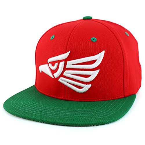 Image of Trendy Apparel Shop Hecho En Mexico Eagle 3D Embroidered Snapback Cap