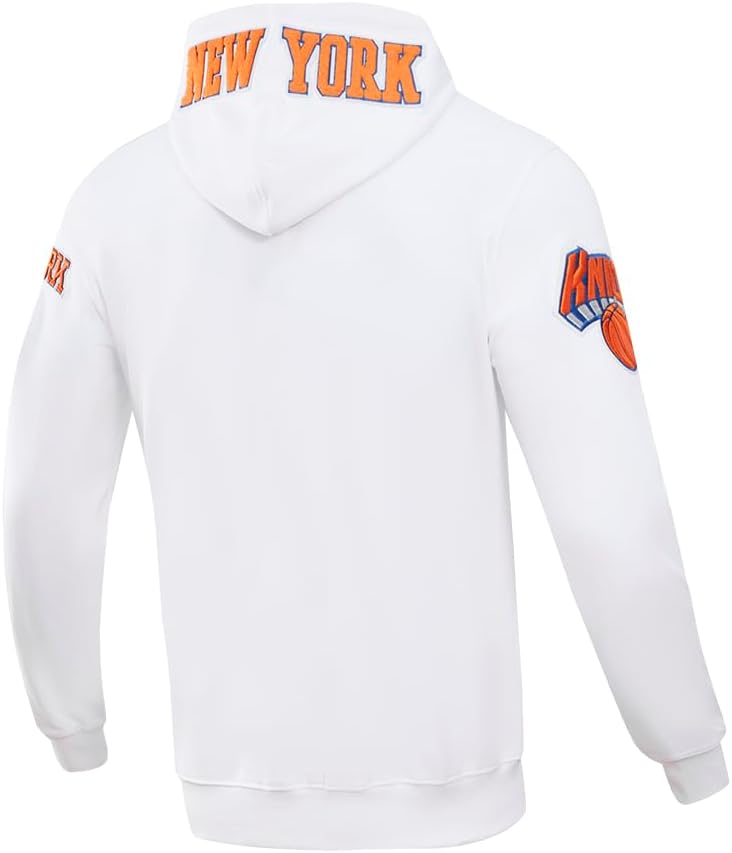 Pro Standard NBA mens Mens Nba Classic Chenille Cotton Double Knit Full Zip Hoodie - Image 6