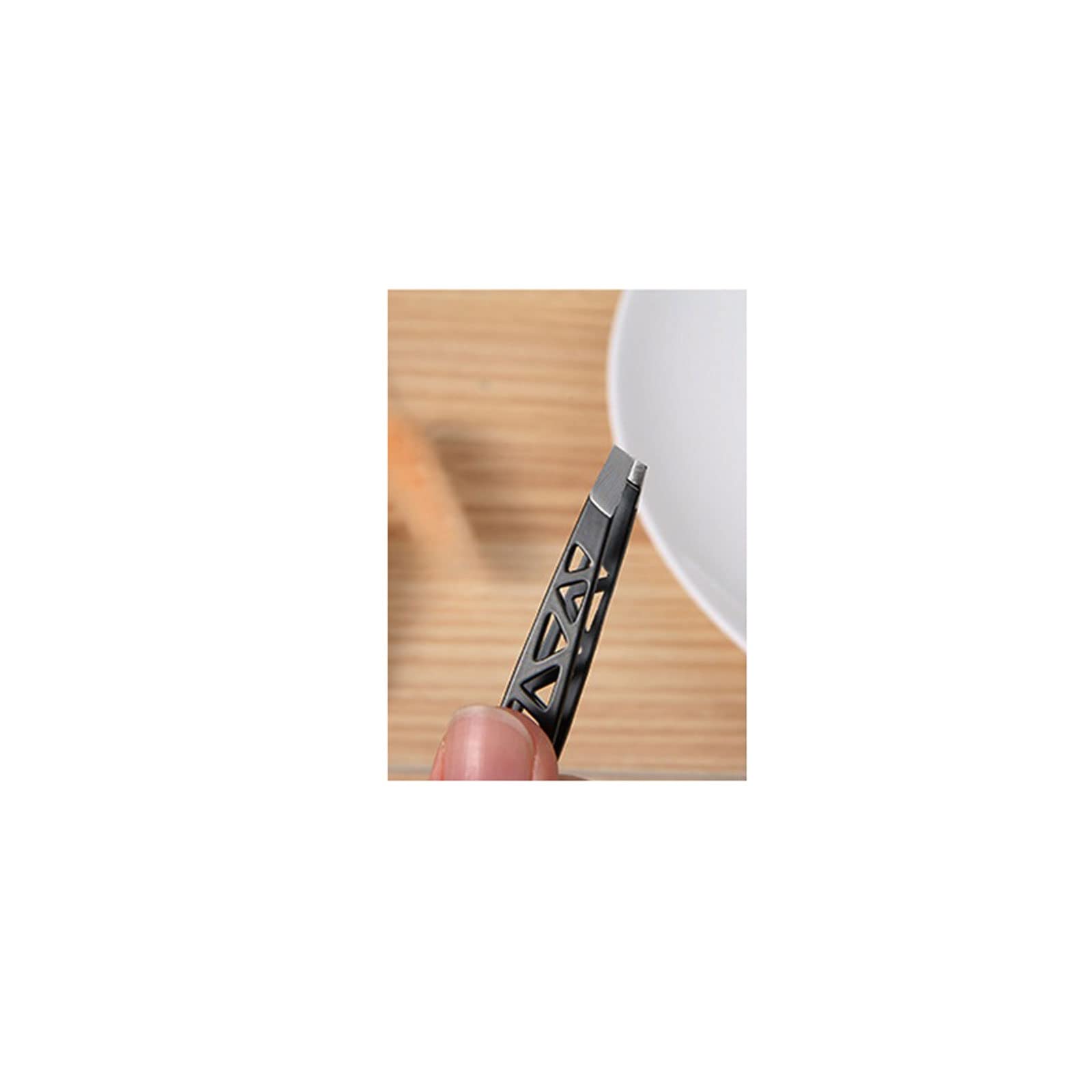 Pinzette, pinzette for capelli di precisione, 1 pz Pinzette for sopracciglia Professionale in acciaio inossidabile for la depilazione del viso Rasoio for sopracciglia Clip for ciglia Pinzette for stru