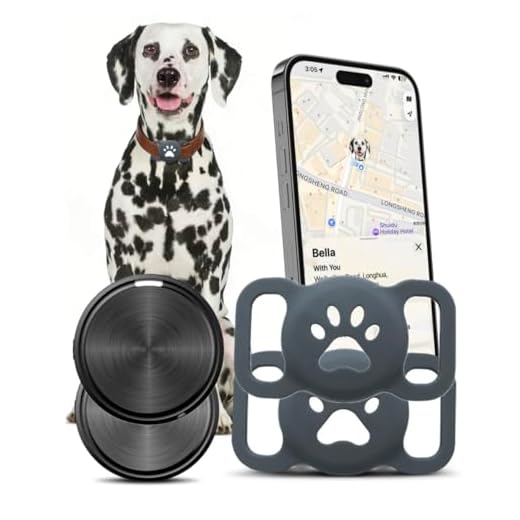 GPS Tracker für Hunde mit Silikonhülle