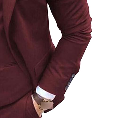 Men 3 Pieces Groom Tuxedos Blazer Suits Double Breasted Wedding Prom Suit Mens Suits for Wedding Slim Fit4