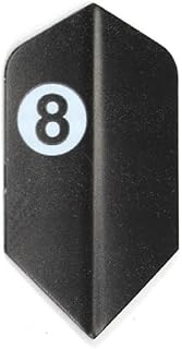 US Darts - 5 Sets (15 Flights) Amerithon 8 Ball Slim Dart Flights - Ex-Tough - 100 Micron