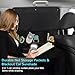 Car Sun Shade Side Window, 2 Pcs Blackout Car Window Shade for Baby Privacy with Storage Net Pockets Car Curtains 7 Suction Cups for Heat/UV Protection Sun Block Covers