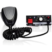 Whelen Beta Full Function Controller BETA1 - 200 واط Siren Controller - 16 نغمة، تشغيل بدون استخدام اليدين، ميكروفون لإلغاء الضوضاء - تصميم مدمج لمركبات الطوارئ