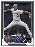 EURY PEREZ RC 2023 Topps Chrome Update #USC175 NM+-MT MLB Baseball Marlins