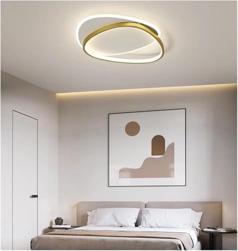 Luminaire plafond LED en acrylique pour un salon lumineux