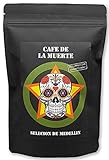 Cafe de la muerte | Selecion de Medellin | Starker Kaffee Starkes Design Tolles Geschenk| Ganze Bohnen Trommelröstung