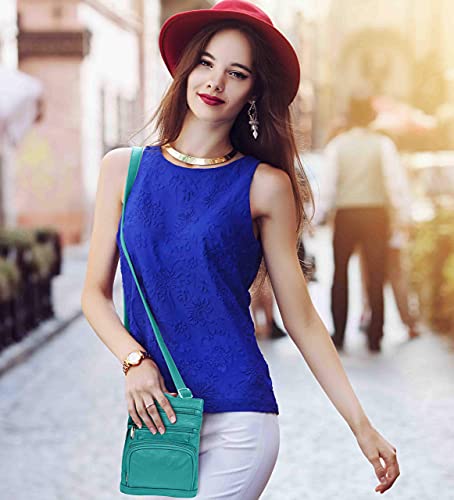 Genuine Leather Cross Body Handbag - Soft & Durable Crossbody Bags For Women Trendy - Travel Crossbody Bags For Women With Adjustable Strap #TOP7