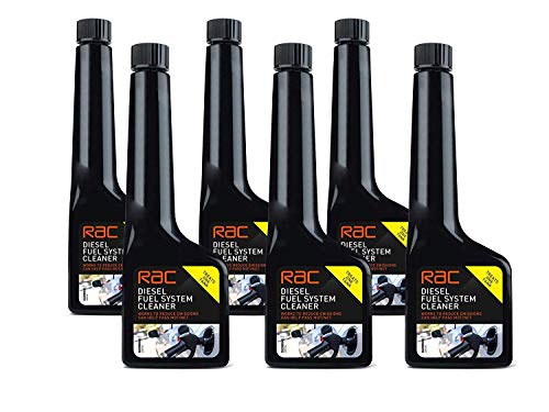 ASC 6Pk - RAC DIESEL FUEL SYSTEM CLEANER - Cleans Lines Pump Injectors increase mpg **6Pack**