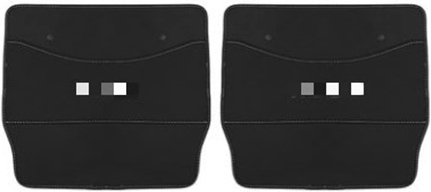 てなグッズや リアシートスカートカバー対応 2pcs Brown Name Color 車のキックパッド てなグッズや リアシートスカートカバー対応 2pcs Brown Name Color 車のキックパッド