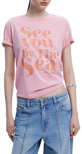 Desigual REPRIS_TS_Sea, 3049 Rosa, XS