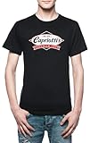 Elegant Vendax Capriottis T-Shirt Uomo Nero