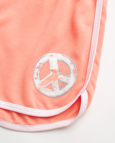 Coney Island Girls Athletic Performance Short Girls Soccer Short Girls Basketball Short Girls Running Short Girls Gym Short, Size 7/8, Tie Dye Assortment #TOP3