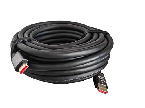 Cable HDMI 4K profesional HDTV de alta velocidad para videocámara monitor (10 m) Cover