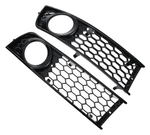 Grille pare-choc avant centrale nid d'abeille avec maille antibrouillard A4 B6