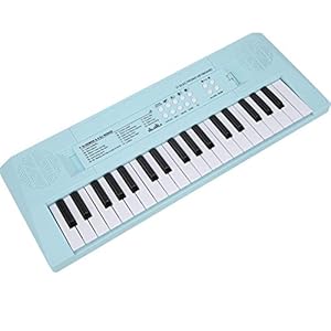 Muzikaal Toetsenbord, 37 Toetsen Multifunctioneel Muziekinstrument Piano Speelgoed Elektrisch Toetsenbord met Microfoon…