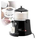 asdchZen Macchina per Fontana di Cioccolato, Macchina per Cioccolata Calda, Macchina per Cioccolata Calda con Dispenser, Fontana, Fonditore, Scaldabevande Elettrico Commerciale, 220 V 5 L