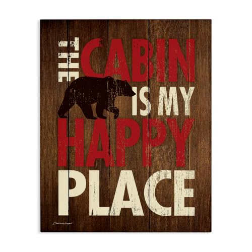 Cabin Country Home Textured, 36 x 48 Inch Canvas Wall Art