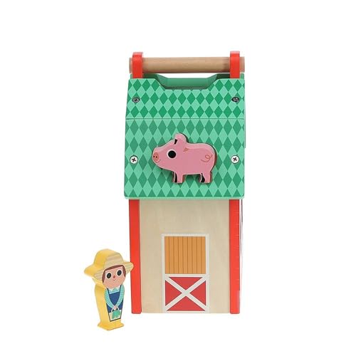 Boîte à Formes en Bois Ma Belle Ferme Jeu Éducatif pour Enfants Neuf - vue 7