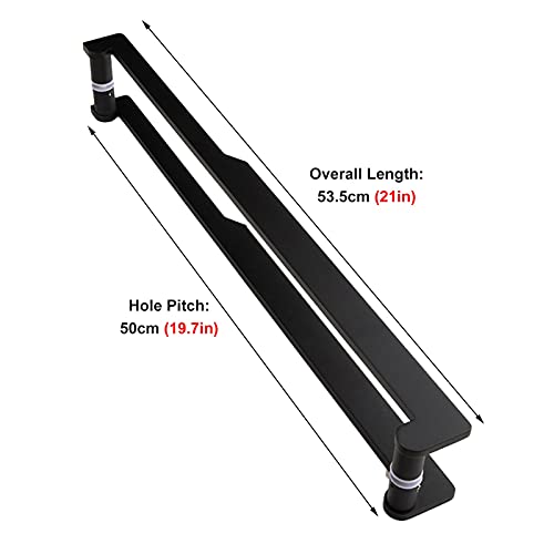 Poignées de porte double face 54 cm pour douche intérieure - 3