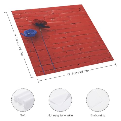 Servilletas de Tela Reutilizables 18x18 Pulgadas Pack 4 miniatura 2