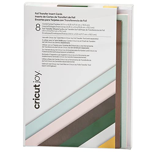 Cricut Joy Foil Transfer Insert Cards, Forest Grove Sampler - A6 by Cricut - Used condition - US$11.18