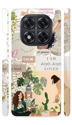 Image of Inspirational Quotes Girls Designer Printed Hard Back Cover for Redmi Note 14 Pro 5G / Poco X7 5G Attractive and Uniquely Crafted Smartphone Case