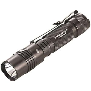 Streamlight 88062 ProTac 2L-X 500-Lumen EDC High Performance Multi-Fuel LED Tactical Flashlight, Includes CR123A Batteries, Holster, and Clip, Rechargeable, Durable, Black