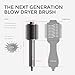 TYMO 4.0 Hair Blow Dryer Brush - Lightweight 3X Faster Drying 5-in-1 Ionic Blowout Hair Dryer Brush Adds Shine, Volume & Fullness for Smooth, Anti-Frizz Straight, Curl & Blowout Styles, Metal Grey