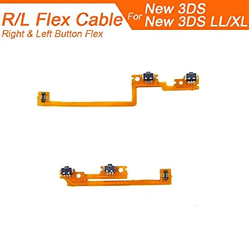 DAGIJIRD 1 Pair Replacement L R ZR ZL Button Ribbon Flex Cable Repair Wire for Nintendo 3DS