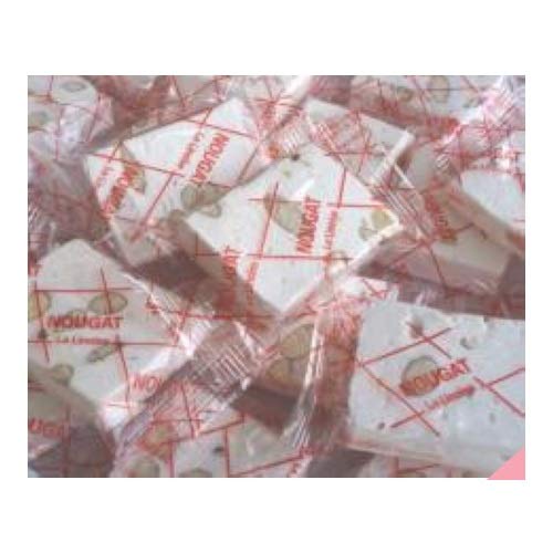 160 CUBES NOUGAT S/Cello -vanilles amandes-LA LINOISE