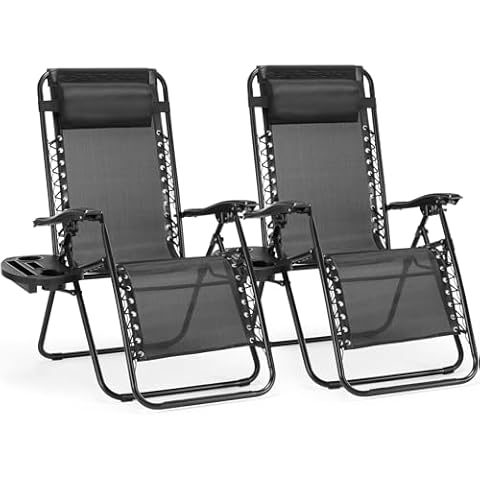 Sweetcrispy Zero Gravity Chairs Set of 2 Cover