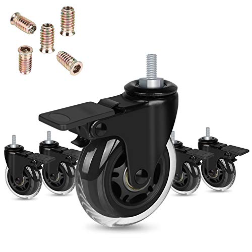 Hirate Pacote com 5 Rodízios de 3