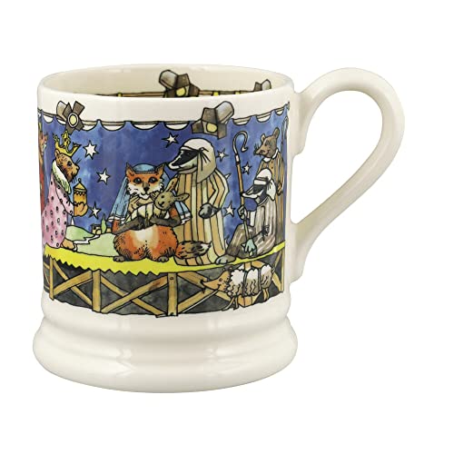 Emma Bridgewater Handmade Ceramic Year In The Country Nativity Scene Gift Half-Pint Coffee And Tea Mug #TOP5