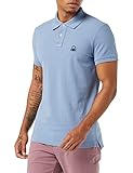  United Colors of Benetton Maglia Polo M 3089J3178 Camisa, Lilac Grey 27K, Hombre