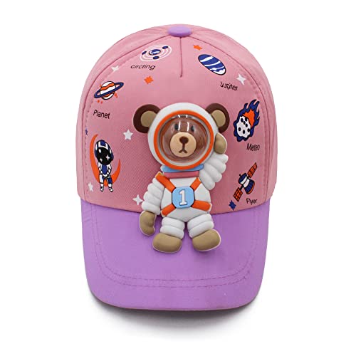 Image of VRITRAZ Kids Unisex Baseball Cap for Boys & Girls | Adjustable Strap | Comfortable Casual Cap (Age 4-12 Years)