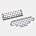 75 Touches Oem Vierges Pbt Pour Clavier Ortholinear Mx Xd75 Id75 Planck