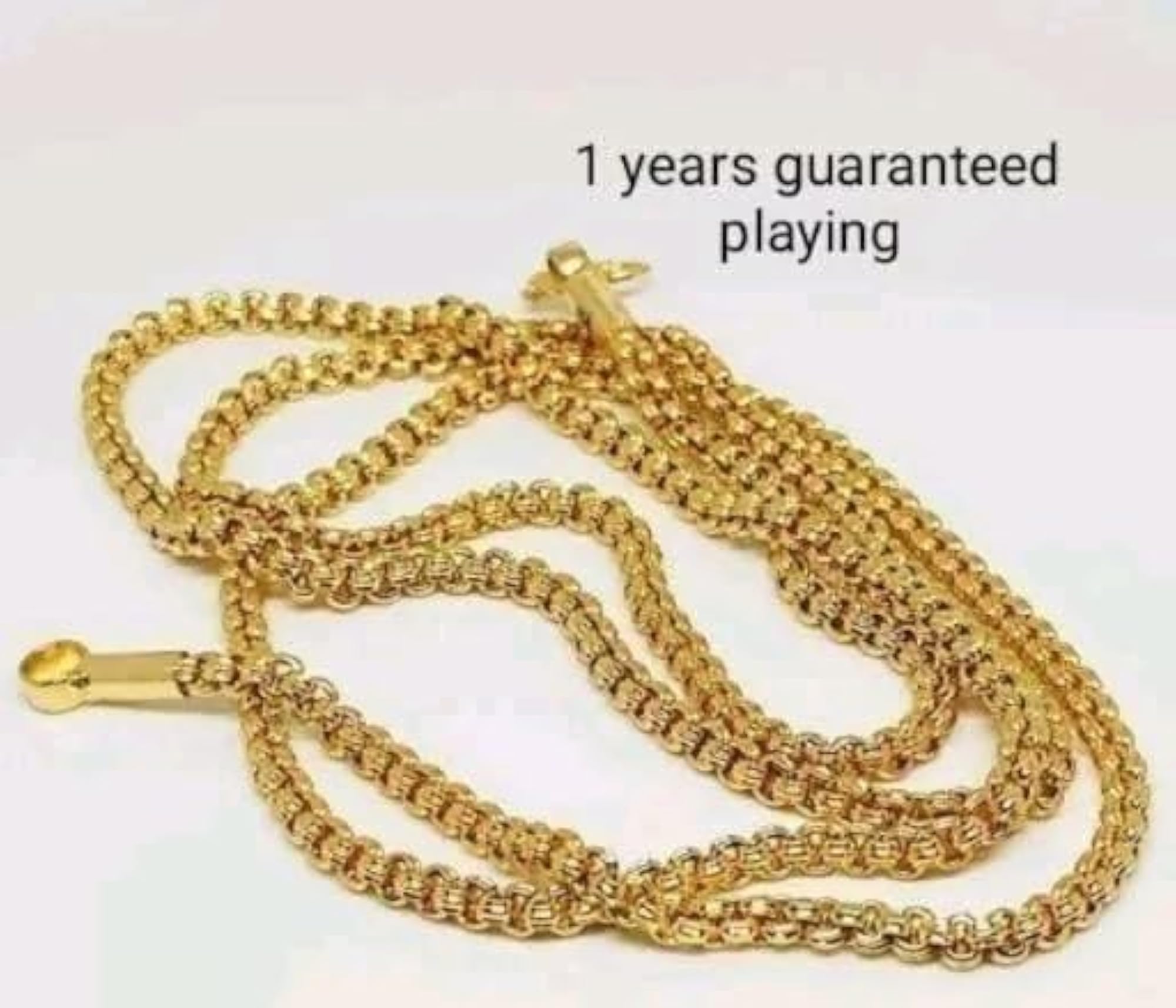 1 Gram Gold-Plated 24 Inch Chain Necklace