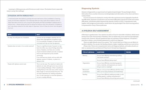 The Dyslexia Workbook for Adults: Practical Tools to Improve Executive Functioning, Boost Literacy S