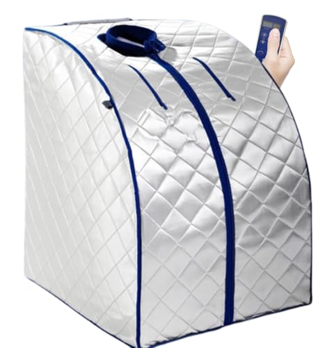 Sauna infrarrojo portátil XL deluxe, 1000 vatios - sauna infrarrojo portátil plegable y plegable