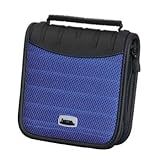 Avec poignée Hama - Pochette Fashion Line 32 CD-ROM, Bleu