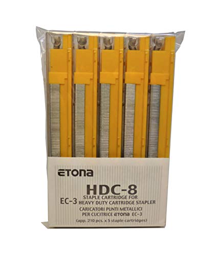Preisvergleich Produktbild Etona 034D084802 HDC-8 Heftklammern für Heftgerät, 210 Stück