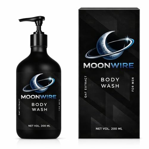 Image of HydraTone Body Wash for Men with Niacinamide & Oat Extract, Soothing & Hydrating Sulfate-Free Body Wash, Helps Reduce Dryness, Supports Skin Barrier, 200 ml